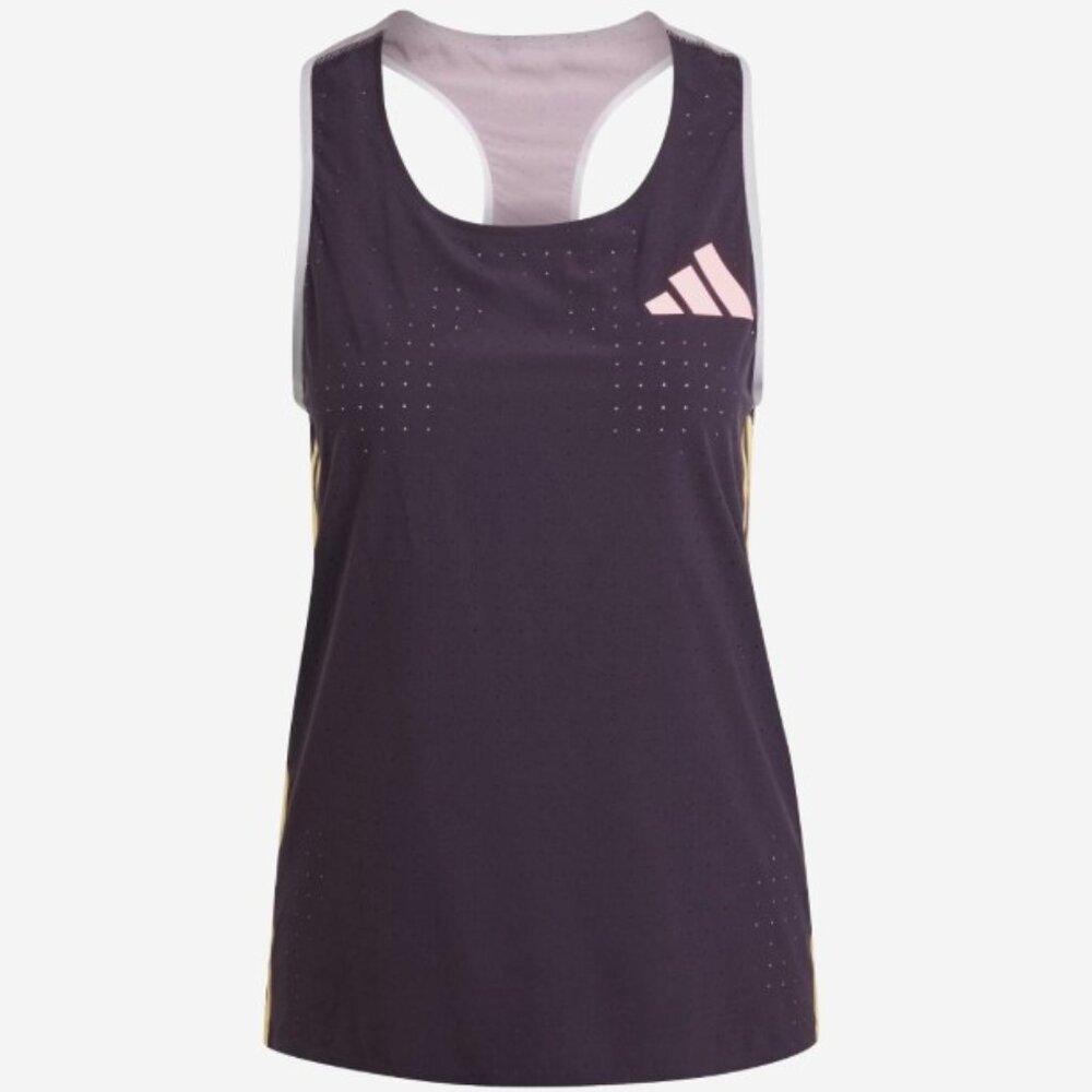 NWT Adidas Women's Adizero Promo Running Singlet Tank Top #IN1192 SZ MED - Picture 7 of 15